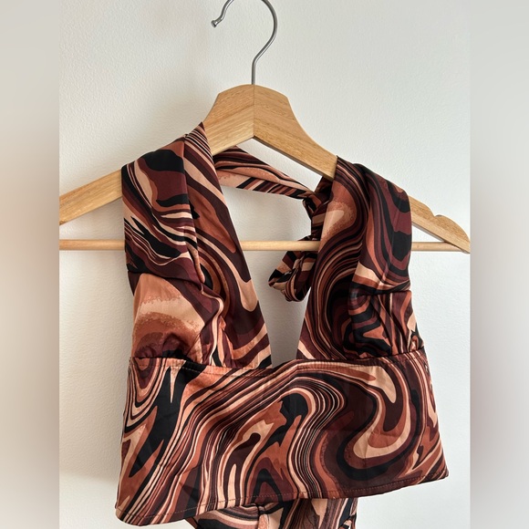 70’s 2 piece jumpsuit - Picture 3 of 8